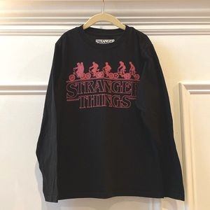 Stranger Things boys long Sleeve tee